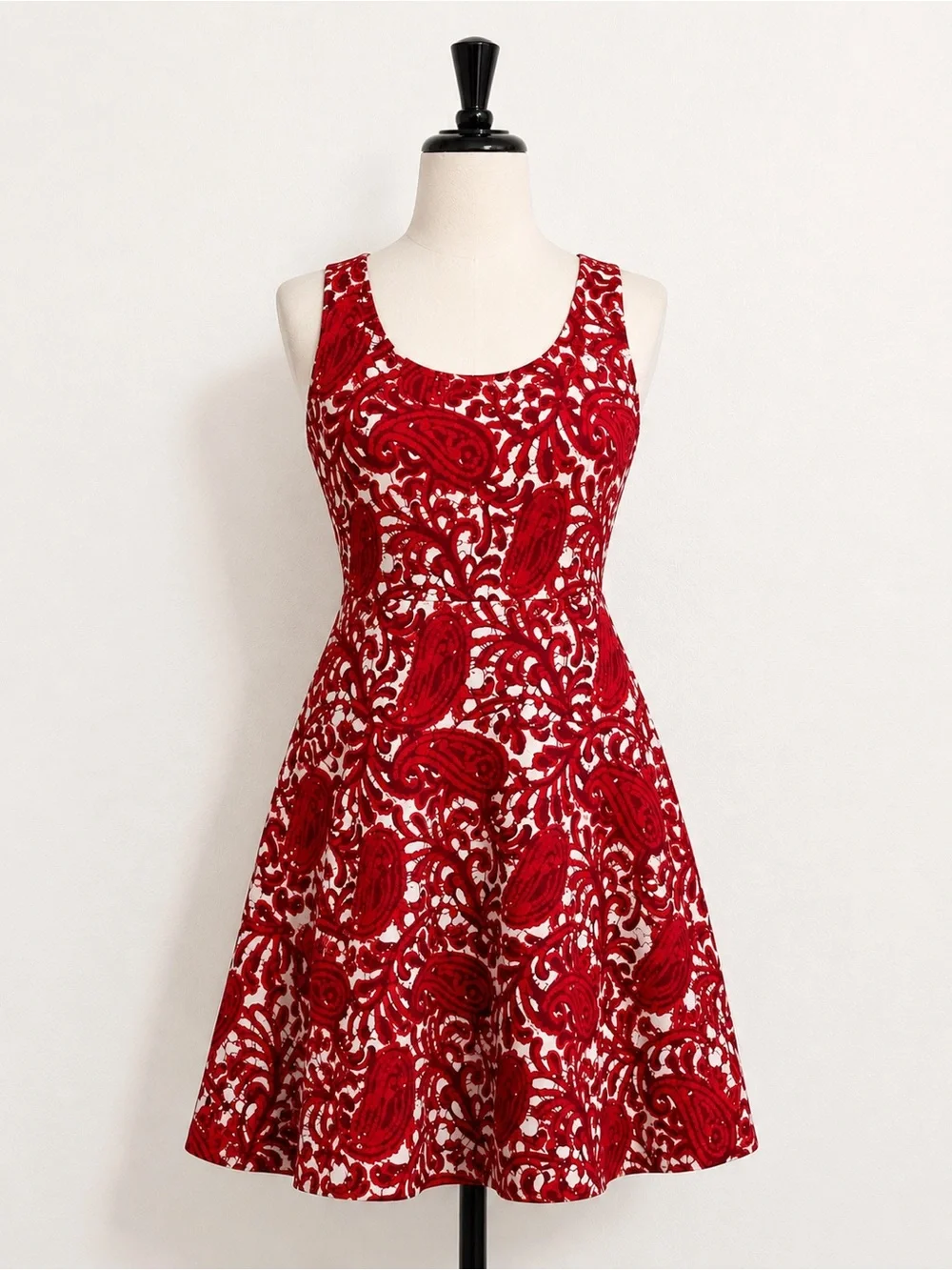 Michael Kors Paisley Fit and Flare Dress